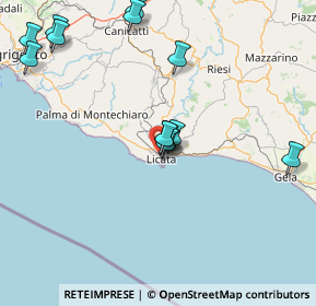 Mappa Centro Commerciale San Giorgio, 92027 Licata AG, Italia (18.93308)