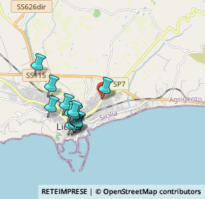 Mappa Via Don Luigi Sturzo, 92027 Licata AG, Italia (1.90923)