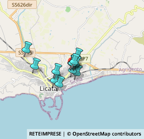 Mappa Via Don Luigi Sturzo, 92027 Licata AG, Italia (0.99583)