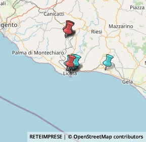 Mappa Via Don Luigi Sturzo, 92027 Licata AG, Italia (8.49462)