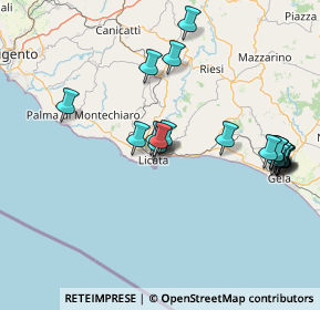 Mappa Via Don Luigi Sturzo, 92027 Licata AG, Italia (17.936)