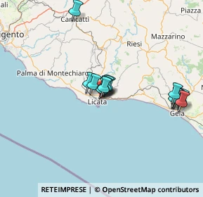 Mappa Via Don Luigi Sturzo, 92027 Licata AG, Italia (13.87786)