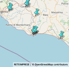 Mappa Via Don Luigi Sturzo, 92027 Licata AG, Italia (16.25091)