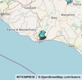 Mappa Via Don Luigi Sturzo, 92027 Licata AG, Italia (38.4825)