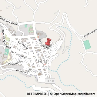 Mappa Via Umberto, 77, 96010 Ferla, Siracusa (Sicilia)