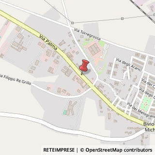 Mappa Via Palma, 321, 92027 Licata, Agrigento (Sicilia)