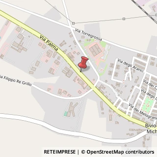 Mappa Via Palma, 320, 92027 Licata, Agrigento (Sicilia)