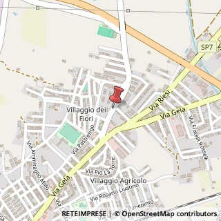 Mappa Via Trazzera Piazza Armerina, 10, 92027 Licata, Agrigento (Sicilia)