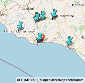 Mappa E931, 92027 Licata AG, Italia (15.3995)