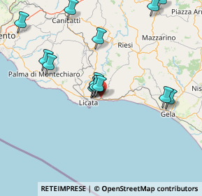 Mappa E931, 92027 Licata AG, Italia (18.16714)