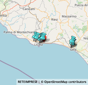 Mappa E931, 92027 Licata AG, Italia (10.74545)