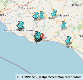 Mappa E931, 92027 Licata AG, Italia (12.4975)