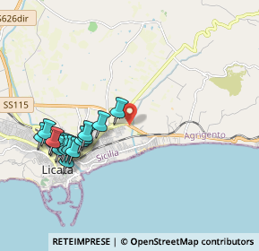 Mappa Strada statale 115 km 233, 92027 Licata AG, Italia (2.35267)