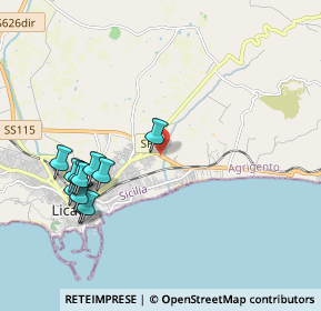 Mappa Strada statale 115 km 233, 92027 Licata AG, Italia (2.44455)
