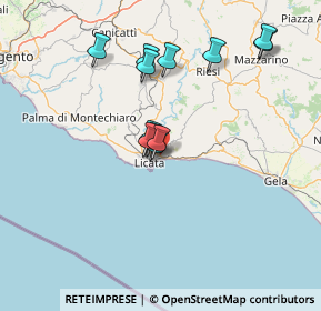 Mappa Strada statale 115 km 233, 92027 Licata AG, Italia (14.20083)