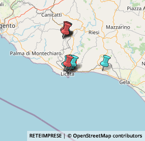 Mappa Strada statale 115 km 233, 92027 Licata AG, Italia (9.45857)