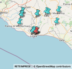 Mappa Strada statale 115 km 233, 92027 Licata AG, Italia (14.11056)