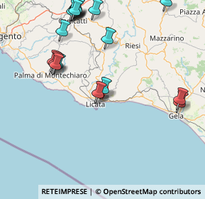 Mappa Strada statale 115 km 233, 92027 Licata AG, Italia (22.16)