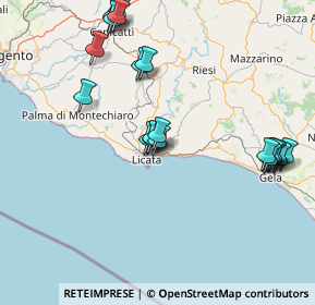 Mappa Strada statale 115 km 233, 92027 Licata AG, Italia (18.988)