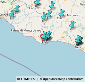 Mappa Strada Comunale Donna Vannina, 92027 Licata AG, Italia (20.762)