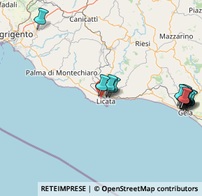 Mappa Strada Comunale Donna Vannina, 92027 Licata AG, Italia (22.04563)