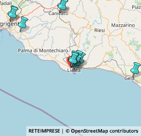 Mappa Strada Comunale Donna Vannina, 92027 Licata AG, Italia (15.89154)