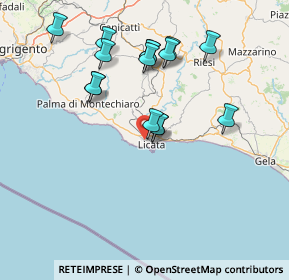 Mappa Strada Comunale Donna Vannina, 92027 Licata AG, Italia (16.04067)