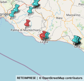 Mappa Strada Comunale Donna Vannina, 92027 Licata AG, Italia (23.8685)