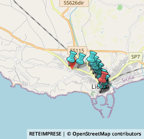 Mappa Strada Comunale Donna Vannina, 92027 Licata AG, Italia (1.6025)