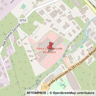 Mappa Parco Commerciale Belvedere, 96010 Melilli, Siracusa (Sicilia)