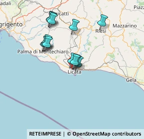 Mappa Snc, 92027 Licata AG, Italia (13.84077)