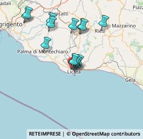 Mappa Snc, 92027 Licata AG, Italia (14.81714)