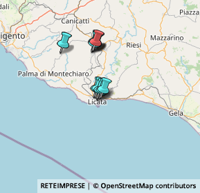 Mappa Contrada Comune, 92027 Licata AG, Italia (10.39643)