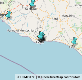 Mappa Contrada Comune, 92027 Licata AG, Italia (9.82643)