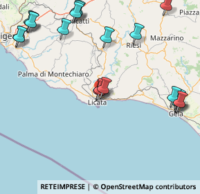 Mappa Contrada Comune, 92027 Licata AG, Italia (24.476)