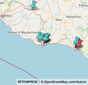 Mappa Contrada Comune, 92027 Licata AG, Italia (14.12786)