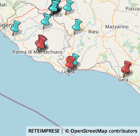 Mappa Contrada Comune, 92027 Licata AG, Italia (21.406)