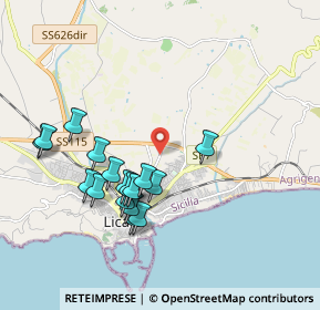 Mappa Contrada Comune, 92027 Licata AG, Italia (2.11118)