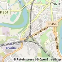 Mapa Ovada