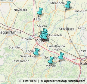Mappa Via Federico Confalonieri, 41125 Modena MO, Italia (11.11583)