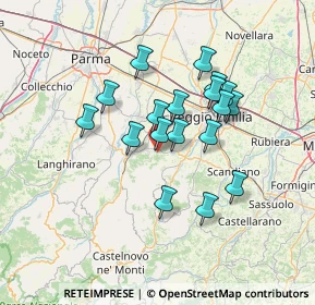 Mappa Via Valentino Lanzi, 42020 Quattro Castella RE, Italia (11.50667)