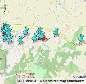 Mappa Via Valentino Lanzi, 42020 Quattro Castella RE, Italia (1.3505)