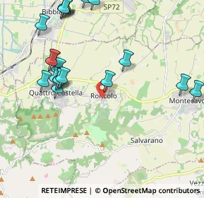 Mappa Via Valentino Lanzi, 42020 Quattro Castella RE, Italia (2.511)