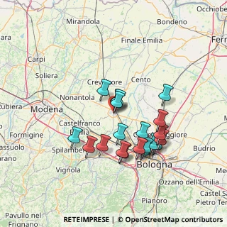 Mappa Piazza Gamberini, 40017 San Giovanni In Persiceto BO, Italia (12.776)
