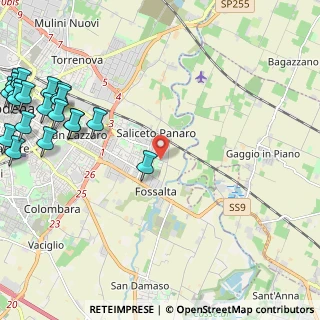 Mappa Stradello Romano, 41122 Modena MO, Italia (3.454)