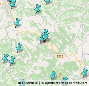 Mappa Località Manera, 12050 Benevello CN, Italia (6.4265)