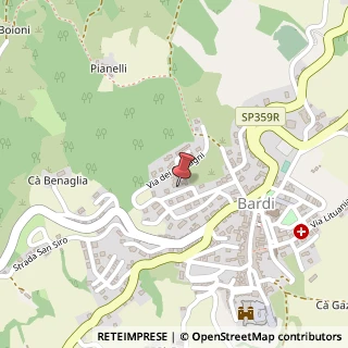 Mappa Via dei Carpini, 5, 43032 Bardi, Parma (Emilia Romagna)