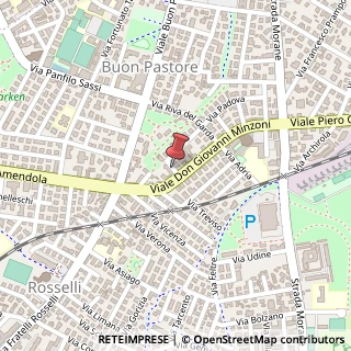 Mappa Via Padova, 174/176, 41125 Modena, Modena (Emilia Romagna)