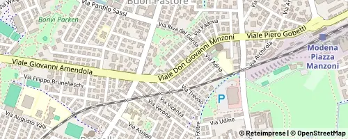 Mappa Modena