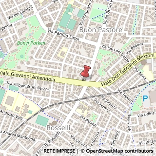 Mappa Viale G. Amendola, 649, 41125 Modena, Modena (Emilia Romagna)